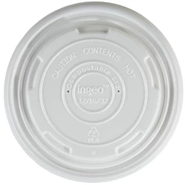 Recyclable PP Lid For 12oz Soup Containers _ Cup _ Ice Cream _ Rice _ Salad- Case: 1000