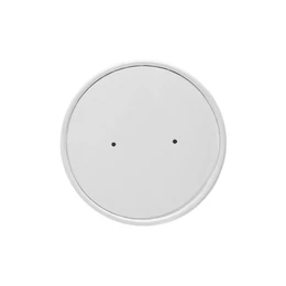 26oz White Recyclable Soup Bowl Lid _ Case: 500