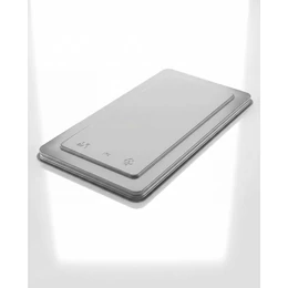 Silver Flat Lids for Napoli Tray 4.7L _ Ice Cream, Gelato Production & Display 150 Units