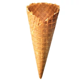 300 units _ Carmen's Gelato _ Ice cream Medium plain Waffle Cones (2-3 scoops) _ 300 units
