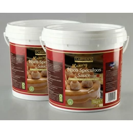 10kg Carmen's _ Luxury Bisco Speculoos Topping Sauce (Biscoff) for professional use 10kg