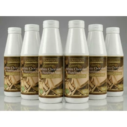 6kg Carmen’s Luxury White Chocolate & Hazelnut Topping Sauce (Kinder Bueno) 6kg for professional use