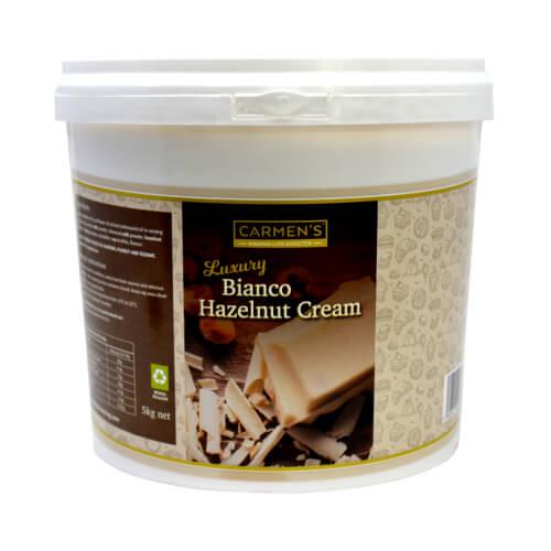 Carmen’s Luxury Bianco Hazelnut Cream Sauce 5kg for professional use ...