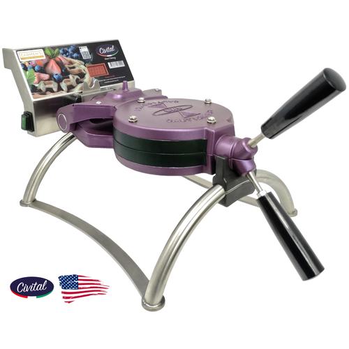 CIVITAL DC HEAVY DUTY PROFESSIONAL BELGIAN MULTI WAFFLE MACHINE/IRON